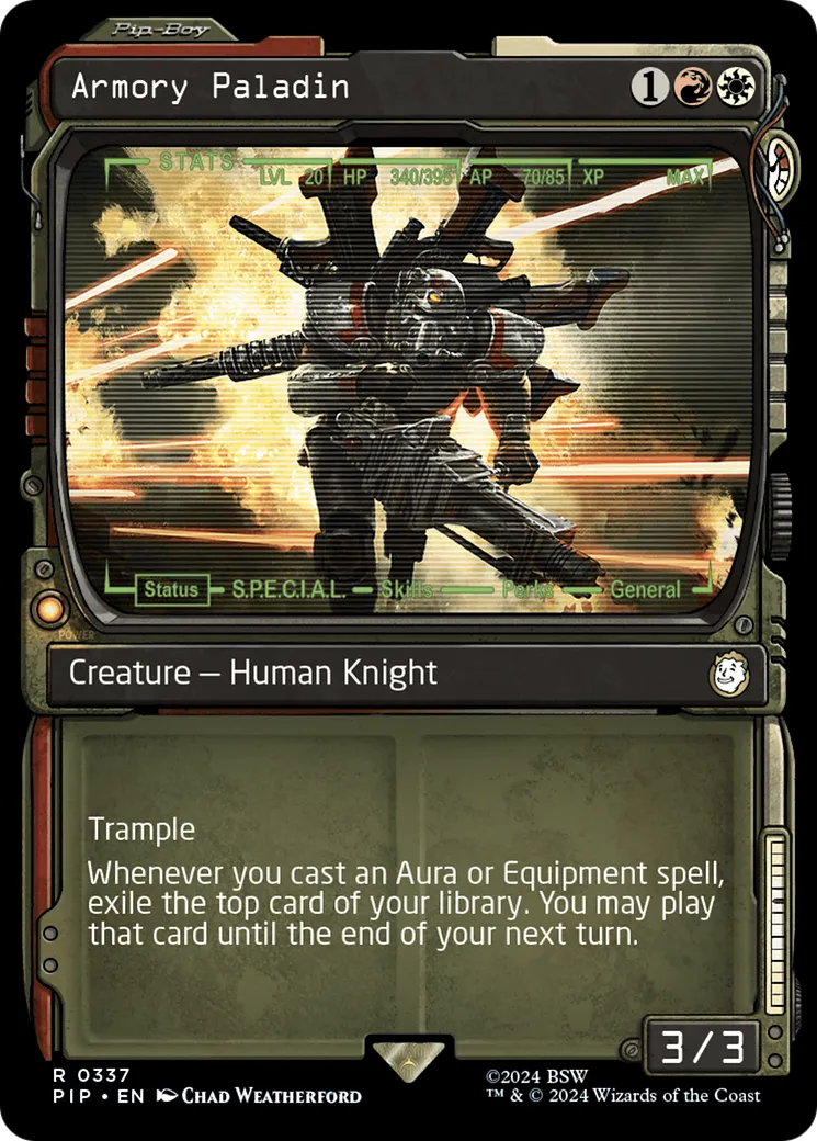 Paladin arsenal — Fallout — Magic: The Gathering
