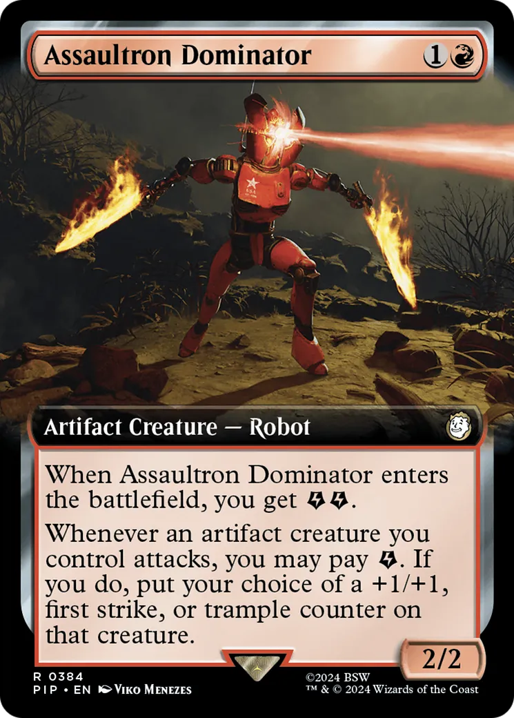Dominateur laserotron — Fallout — Magic: The Gathering