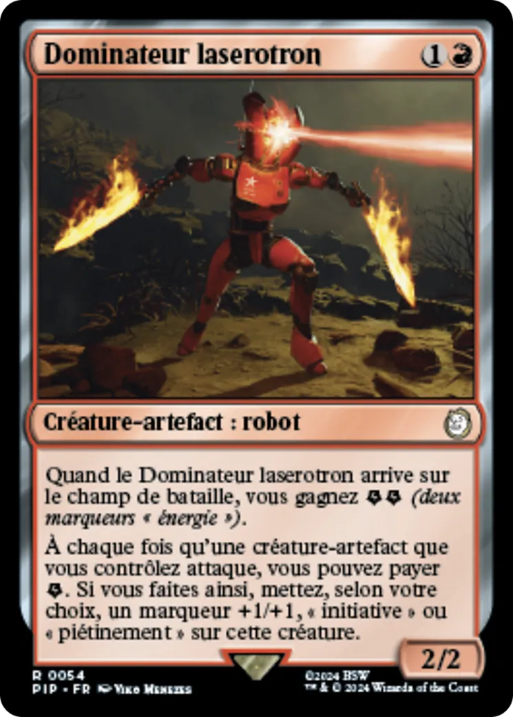 Dominateur laserotron — Fallout — Magic: The Gathering