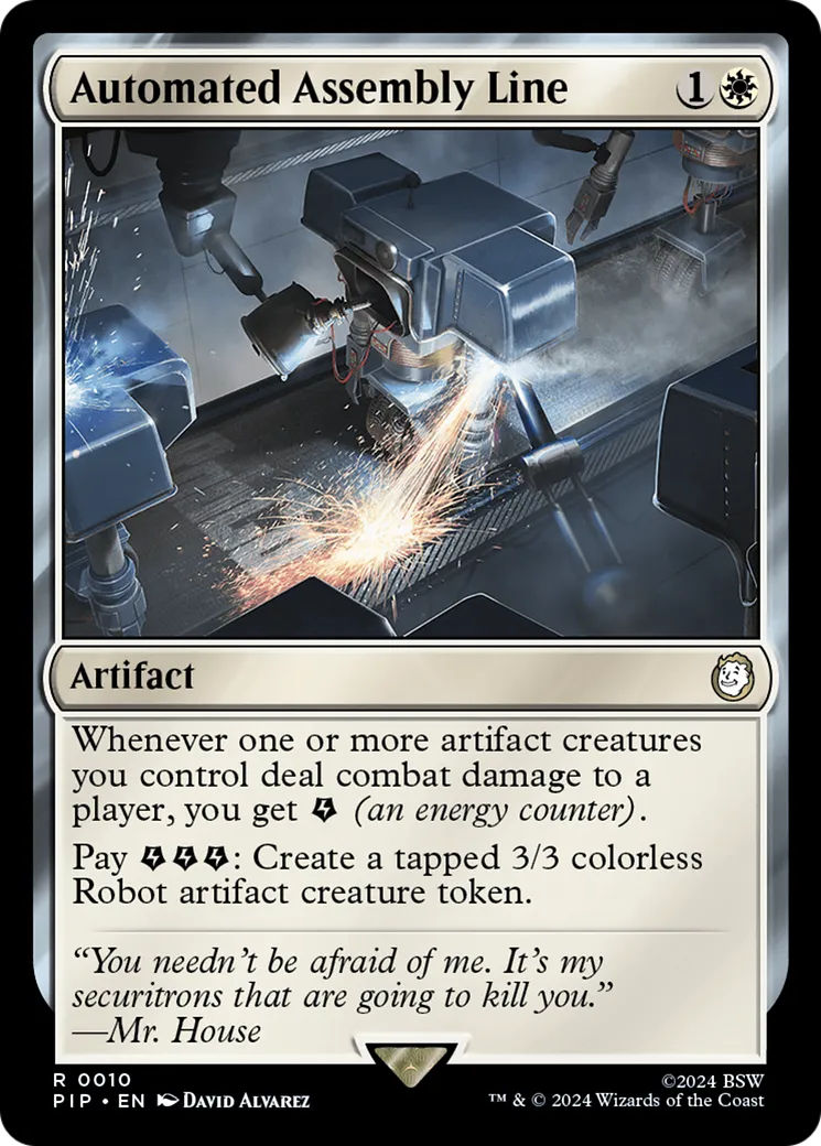 Automated Assembly Line — Fallout — Magic: The Gathering