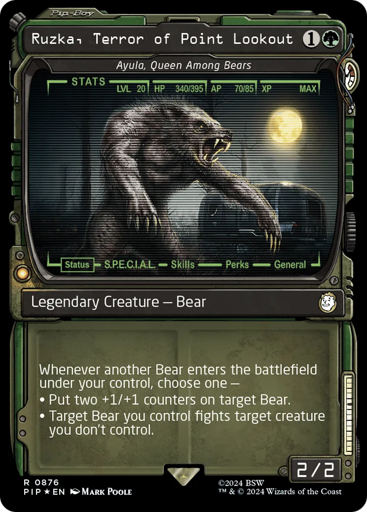 Ayula, Queen Among Bears — Fallout — Magic: The Gathering