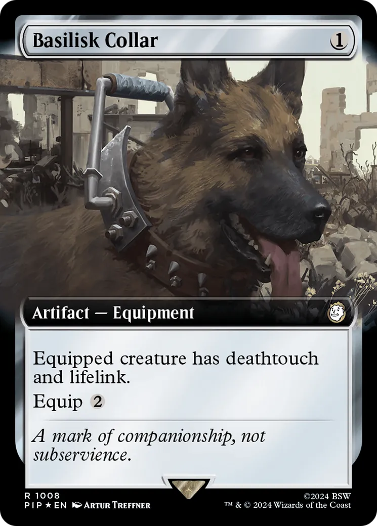 Collier de basilic — Fallout — Magic: The Gathering