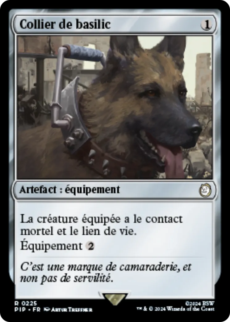 Collier de basilic — Fallout — Magic: The Gathering