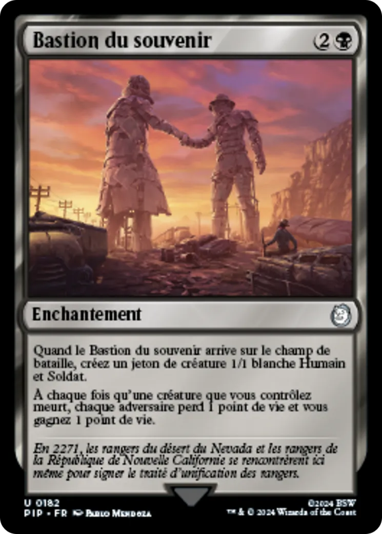 Bastion du souvenir — Fallout — Magic: The Gathering