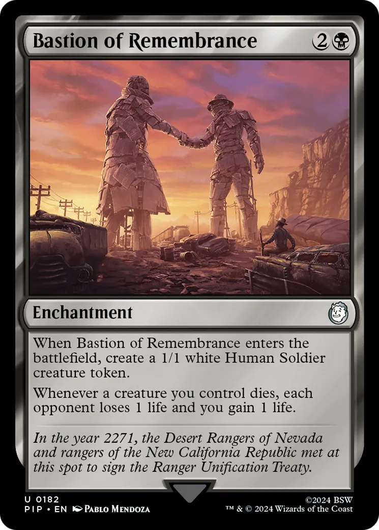 Bastion of Remembrance — Fallout — Magic: The Gathering