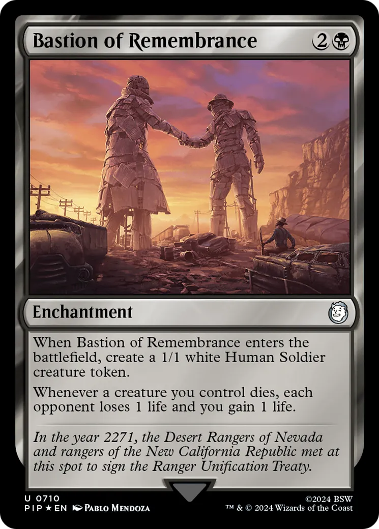 Bastion of Remembrance — Fallout — Magic: The Gathering