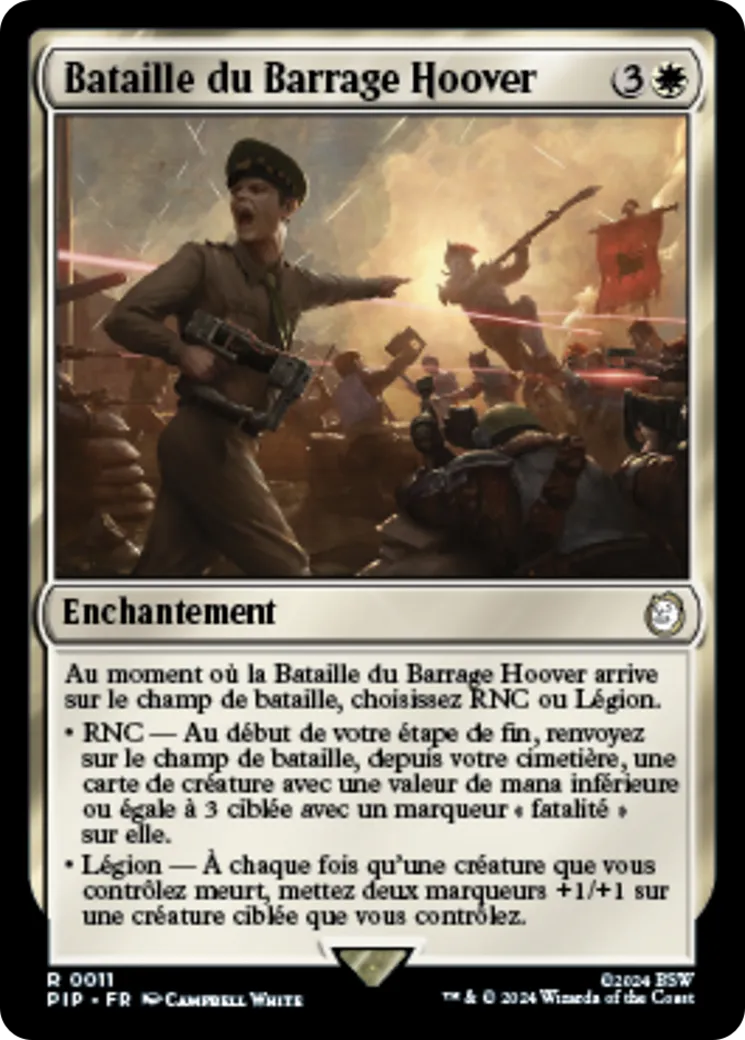 Bataille du Barrage Hoover — Fallout — Magic: The Gathering