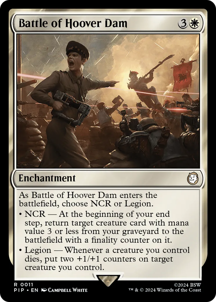 Battle of Hoover Dam — Fallout — Magic: The Gathering