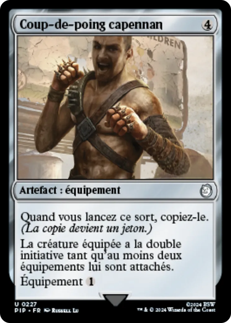 Coup-de-poing capennan — Fallout — Magic: The Gathering