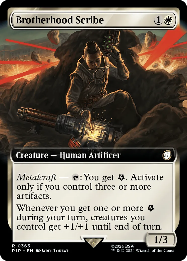 Scribe de la Confrérie — Fallout — Magic: The Gathering