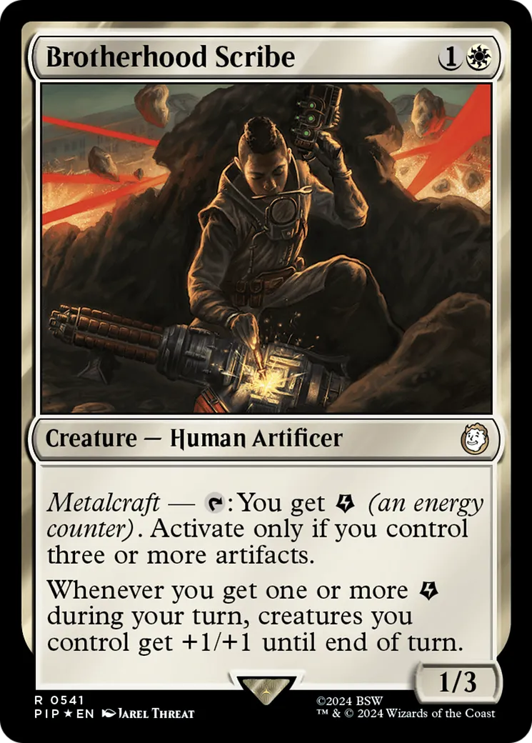 Scribe de la Confrérie — Fallout — Magic: The Gathering