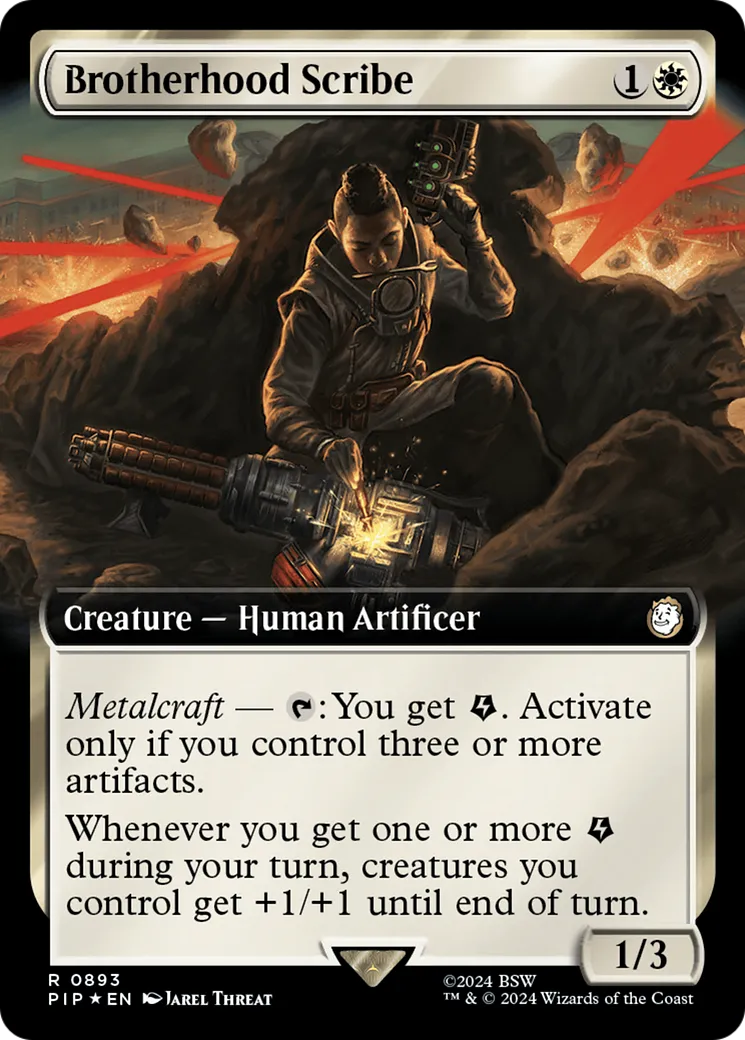 Scribe de la Confrérie — Fallout — Magic: The Gathering