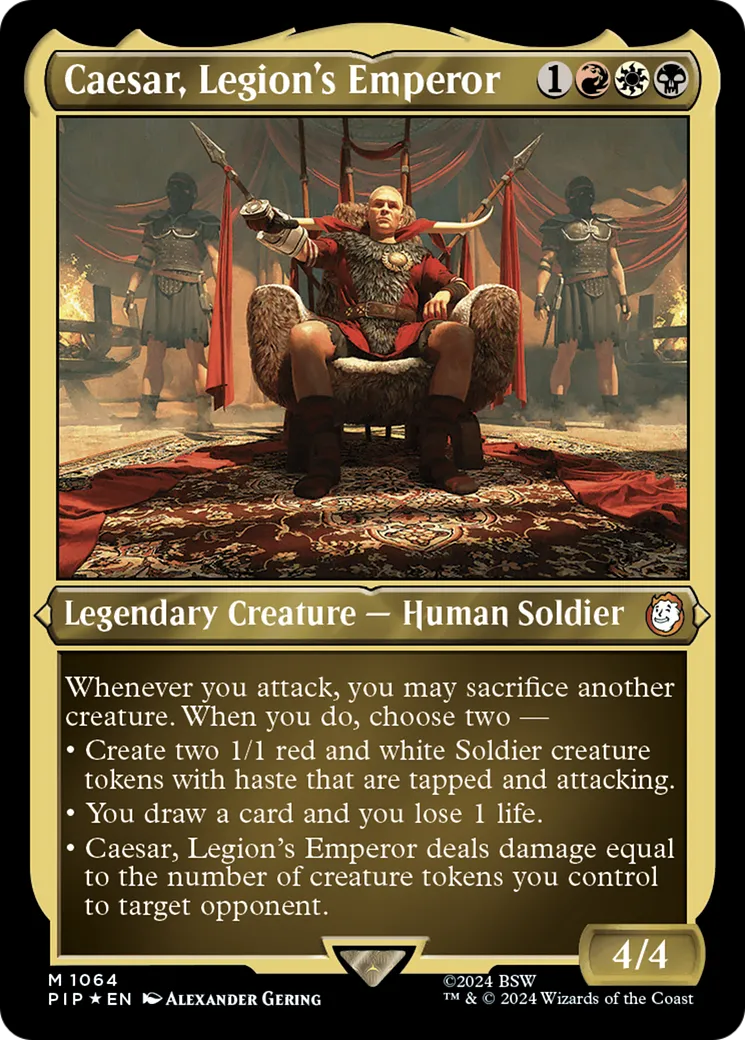 Caesar, empereur de la Légion — Fallout — Magic: The Gathering