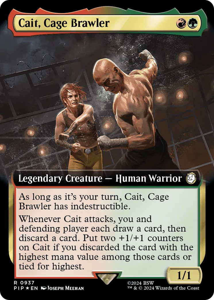 Cait, combattante de la Cage — Fallout — Magic: The Gathering