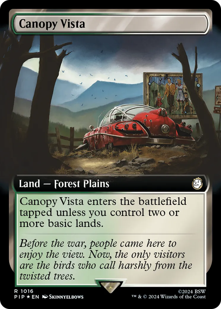 Vue de la canopée — Fallout — Magic: The Gathering