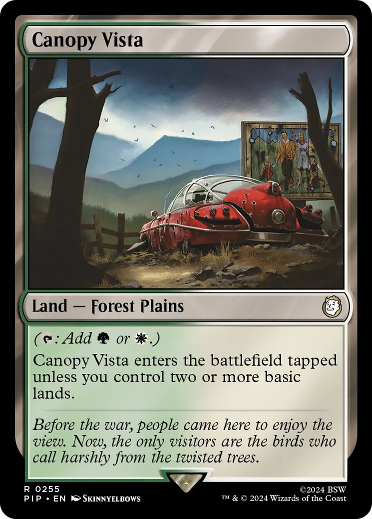Vue de la canopée — Fallout — Magic: The Gathering