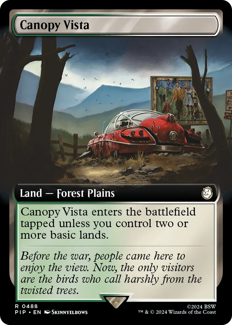 Vue de la canopée — Fallout — Magic: The Gathering