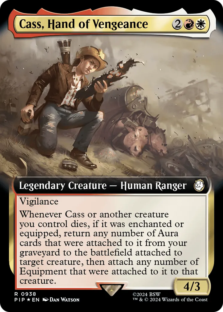 Cass, bras armé de la vengeance — Fallout — Magic: The Gathering