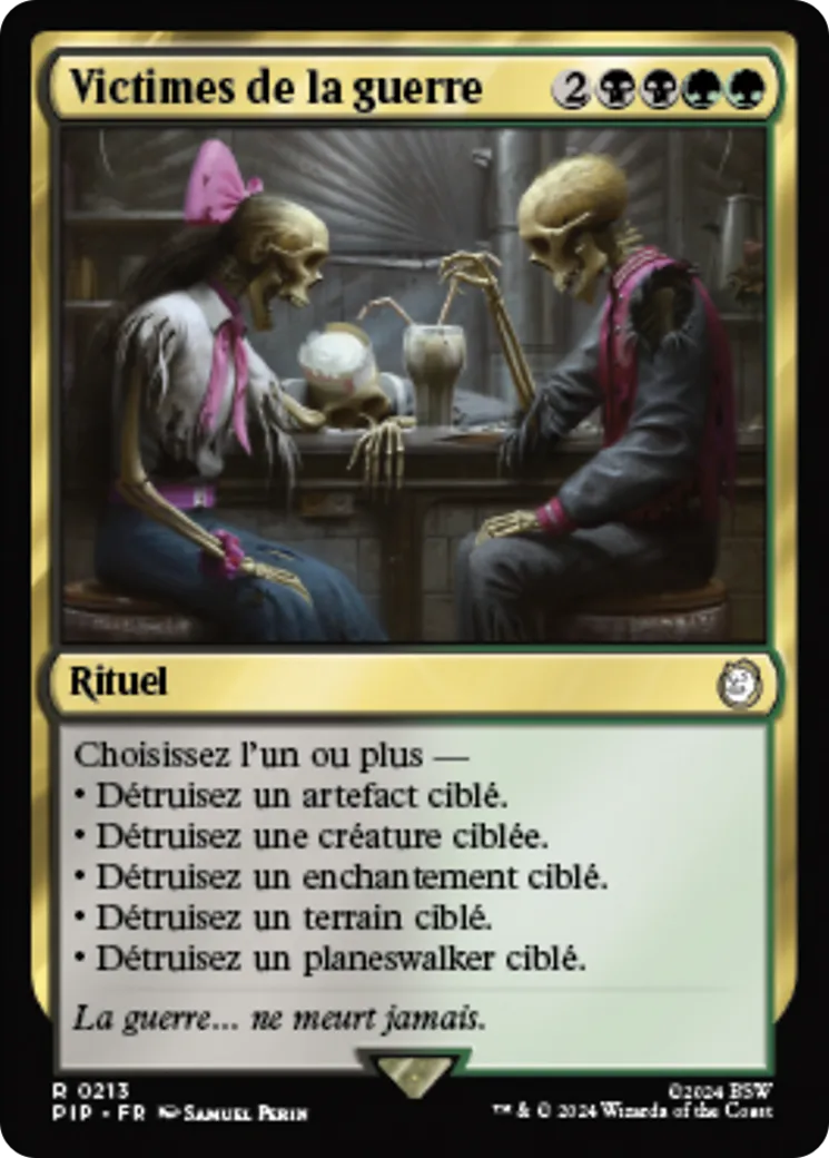 Victimes de la guerre — Fallout — Magic: The Gathering