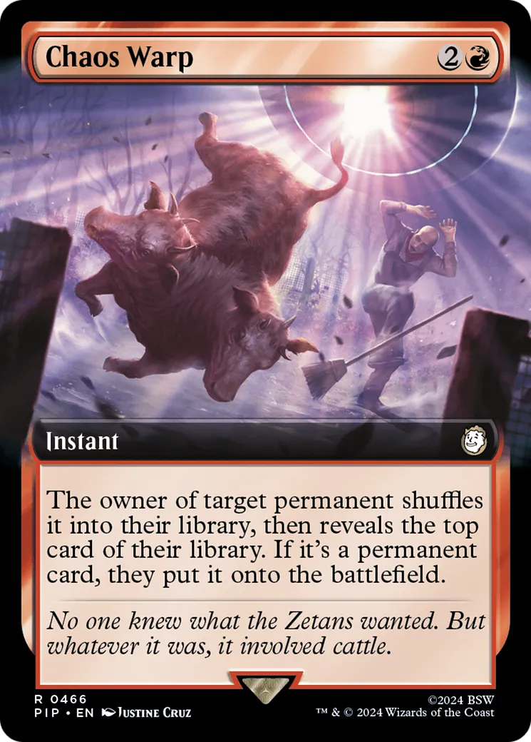 Chaos Warp — Fallout — Magic: The Gathering