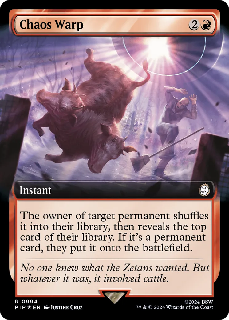 Distorsion chaotique — Fallout — Magic: The Gathering