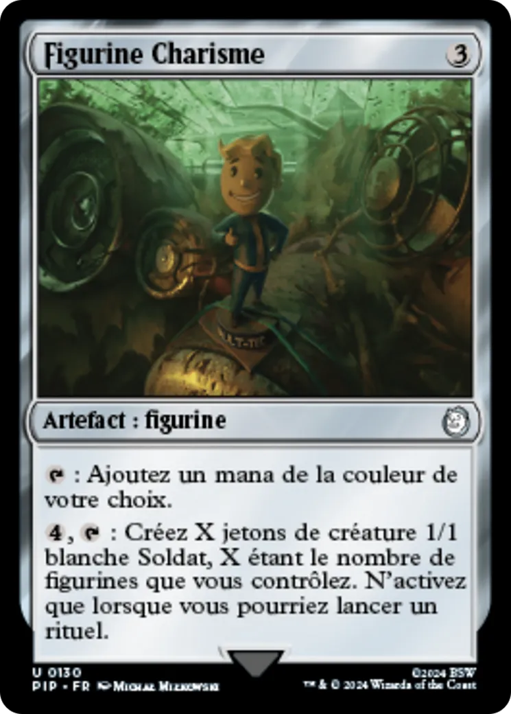 Figurine Charisme — Fallout — Magic: The Gathering