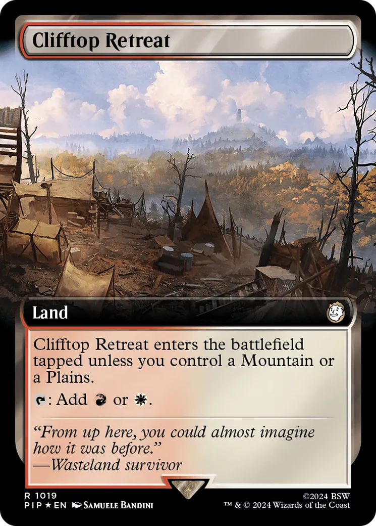 Rectorat du haut des falaises — Fallout — Magic: The Gathering