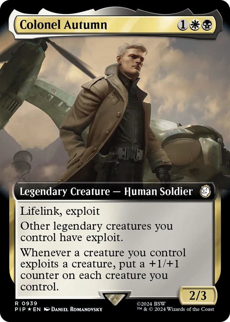 Colonel Autumn — Fallout — Magic: The Gathering