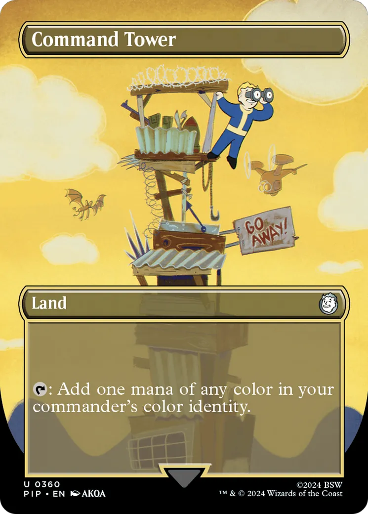 Command Tower — Fallout — Magic: The Gathering