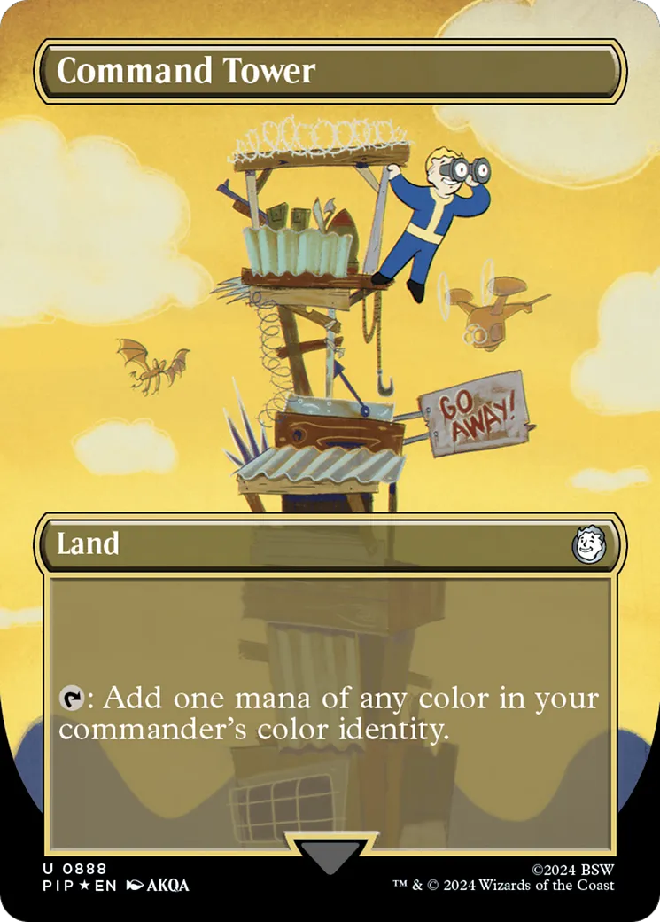 Command Tower — Fallout — Magic: The Gathering