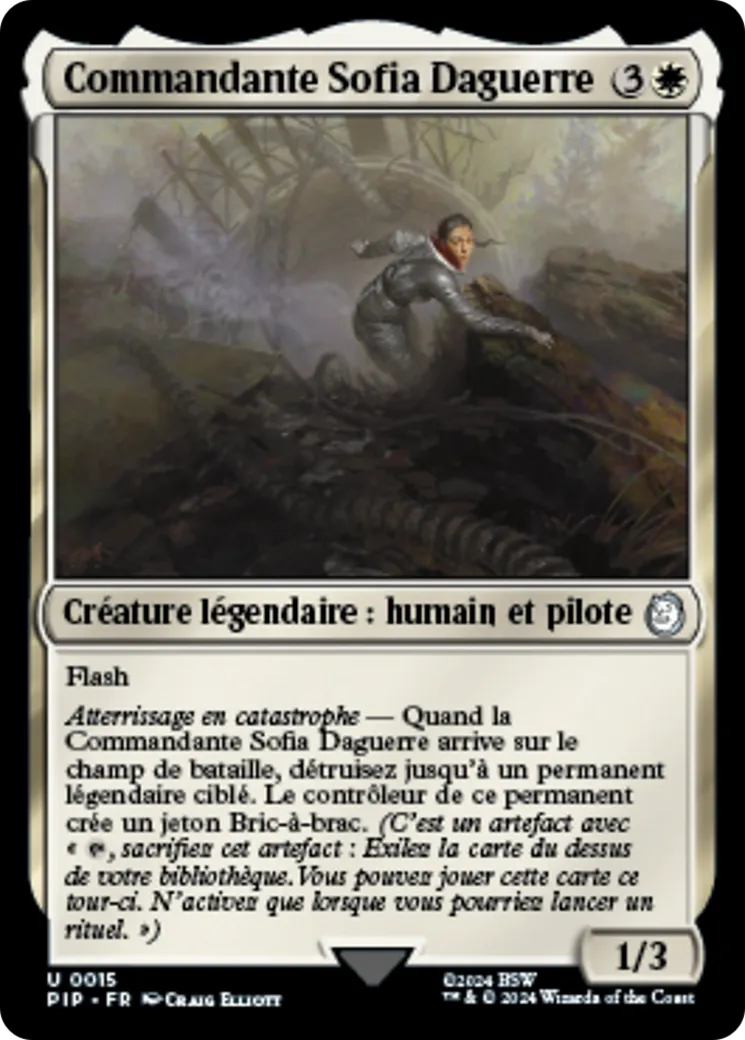 Commandante Sofia Daguerre — Fallout — Magic: The Gathering