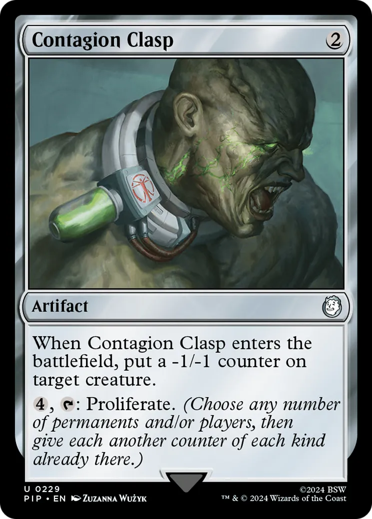 Contagion Clasp — Fallout — Magic: The Gathering