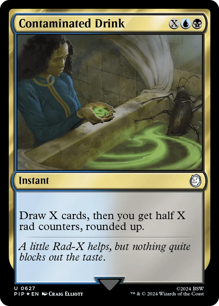 Boisson contaminée — Fallout — Magic: The Gathering