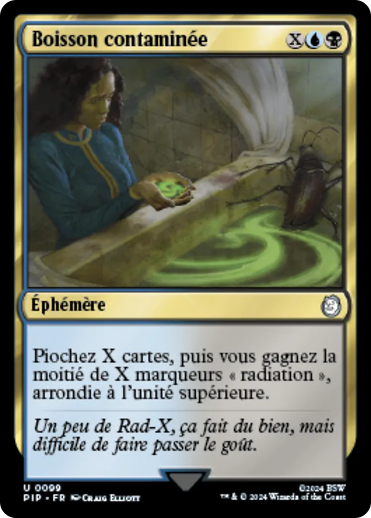 Boisson contaminée — Fallout — Magic: The Gathering