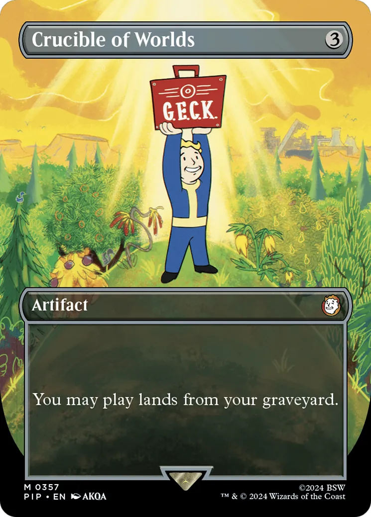 Creuset des mondes — Fallout — Magic: The Gathering