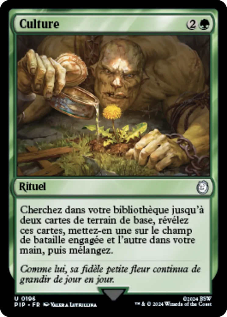 Culture — Fallout — Magic: The Gathering