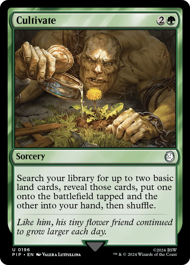 Cultivate — Fallout — Magic: The Gathering