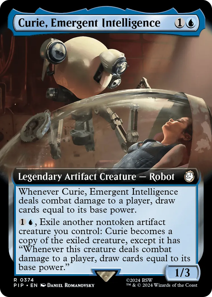 Curie, Emergent Intelligence — Fallout — Magic: The Gathering