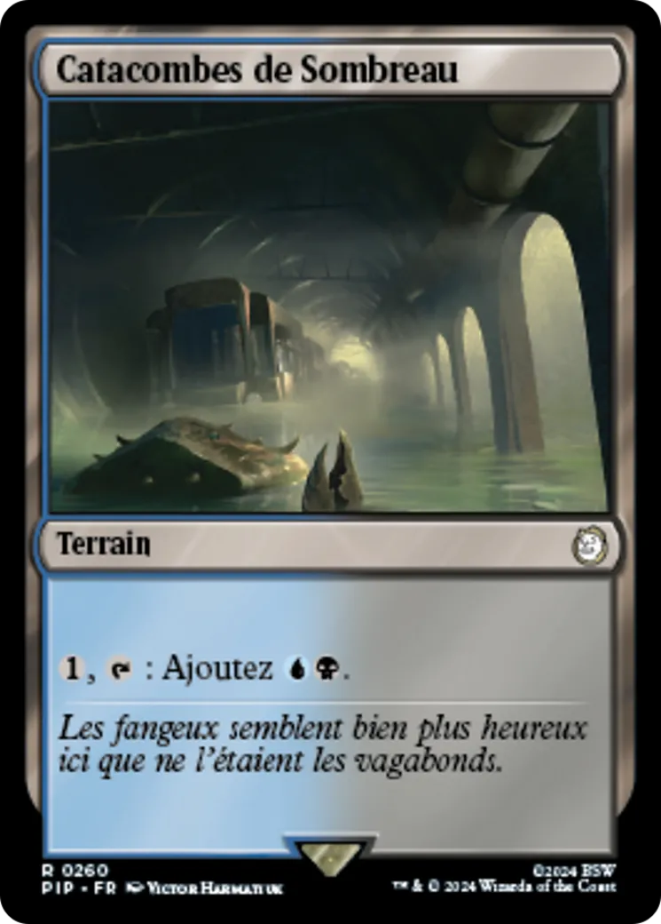 Catacombes de Sombreau — Fallout — Magic: The Gathering