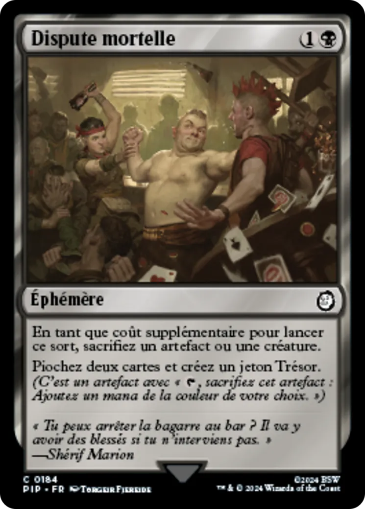 Dispute mortelle — Fallout — Magic: The Gathering