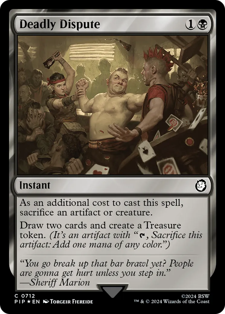 Dispute mortelle — Fallout — Magic: The Gathering