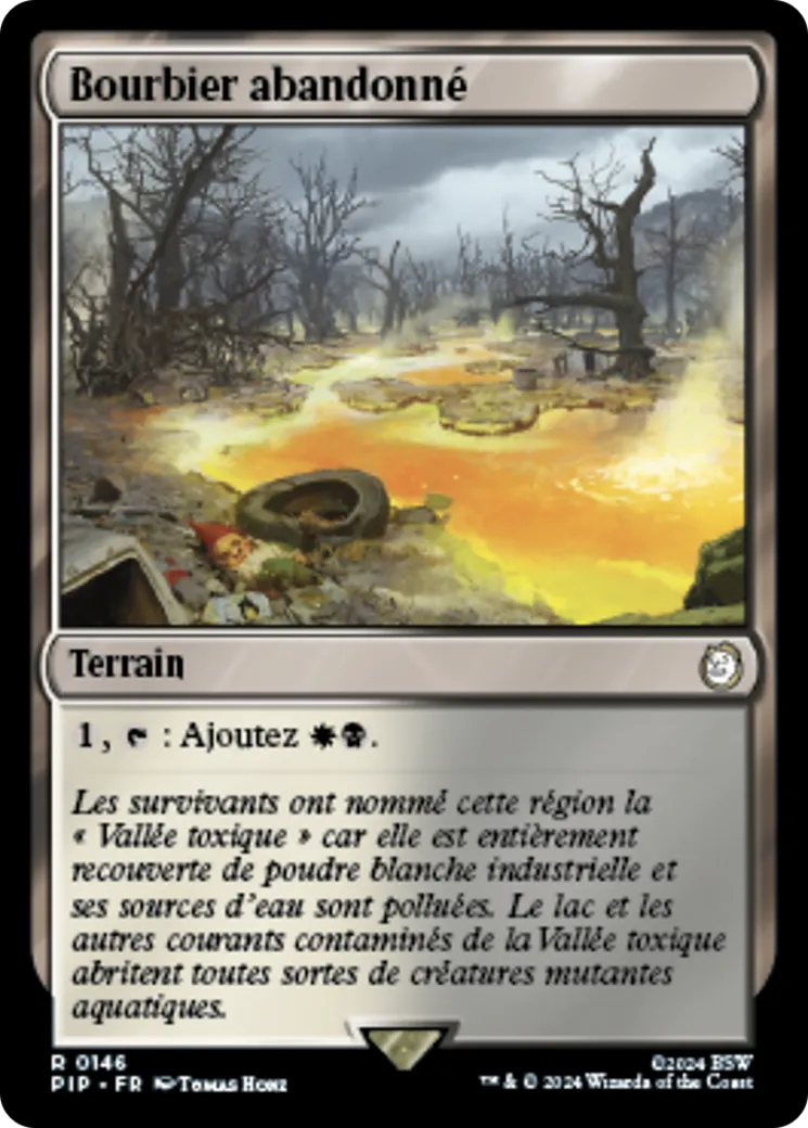 Bourbier abandonné — Fallout — Magic: The Gathering
