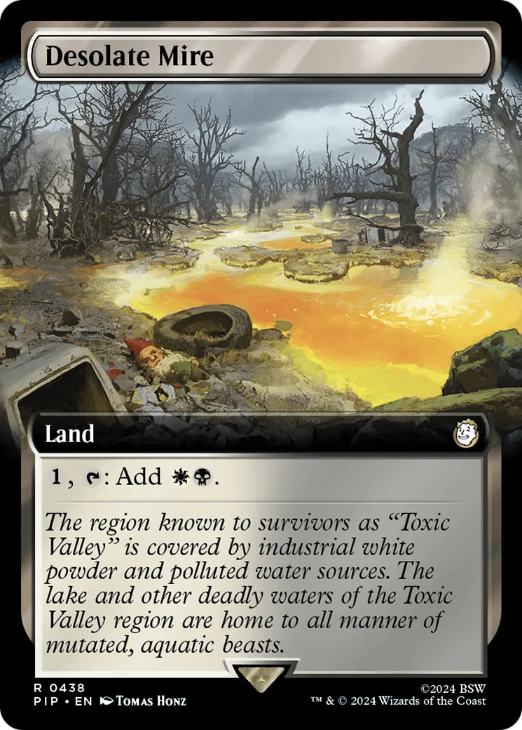 Desolate Mire — Fallout — Magic: The Gathering