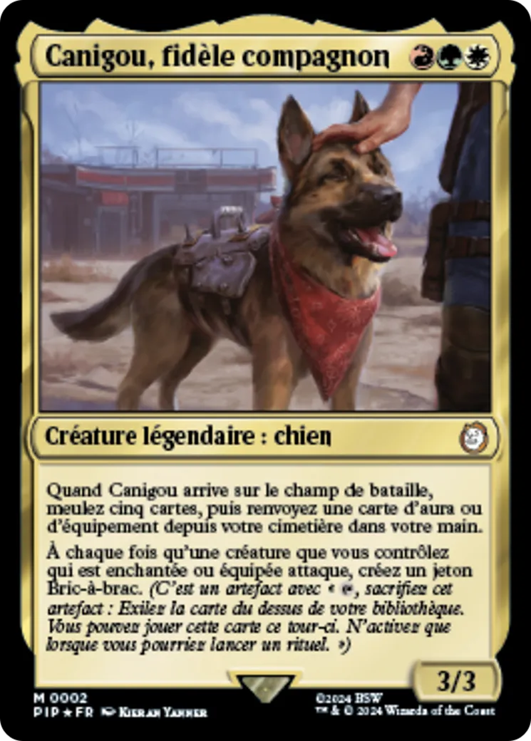 Canigou, fidèle compagnon — Fallout — Magic: The Gathering