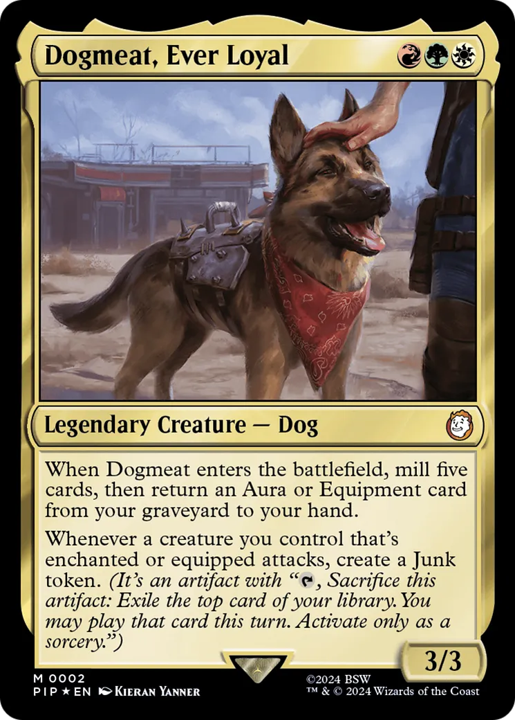 Dogmeat, Ever Loyal — Fallout — Magic: The Gathering