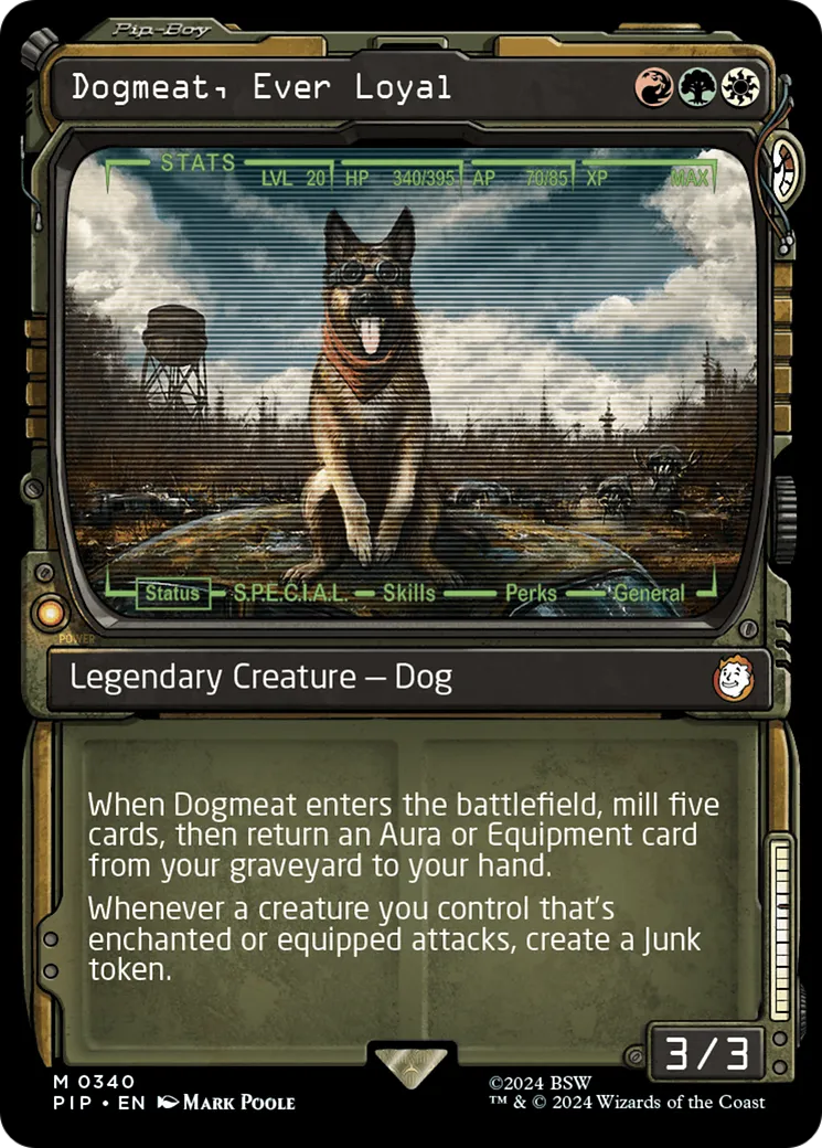 Dogmeat, Ever Loyal — Fallout — Magic: The Gathering