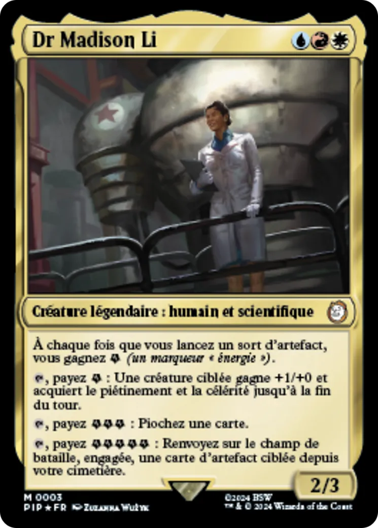 Dr Madison Li — Fallout — Magic: The Gathering