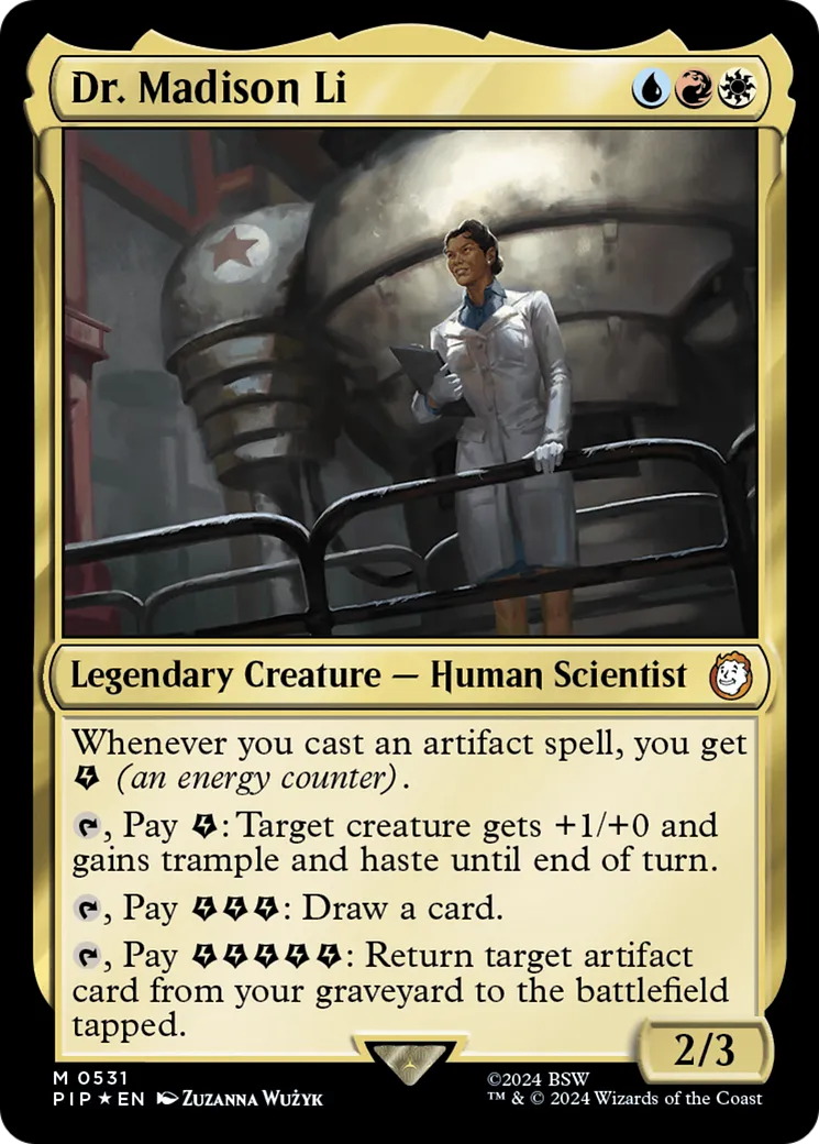 Dr Madison Li — Fallout — Magic: The Gathering