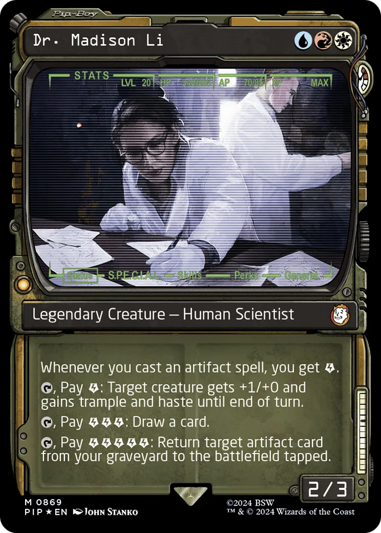 Dr. Madison Li — Fallout — Magic: The Gathering