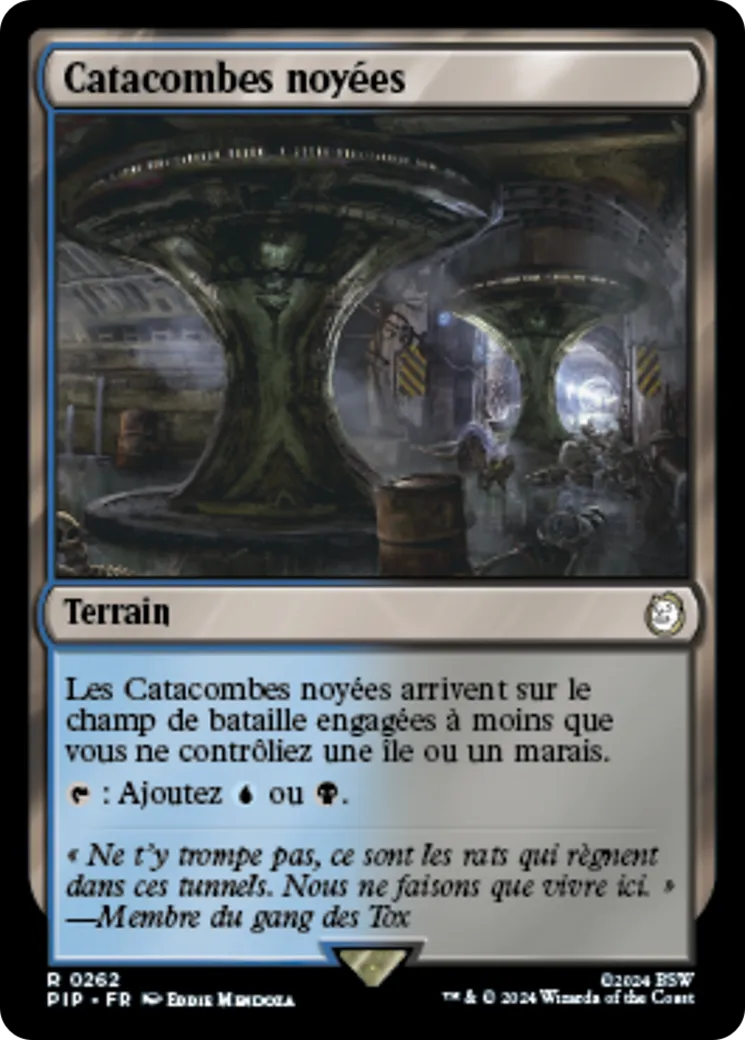Catacombes noyées — Fallout — Magic: The Gathering
